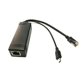 PoE power over ethernet Splitter Adapter 48V to 5V Converter Micro USB - Aladdin Shoppers
