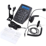 Maxbell Business Office Telephone Headset System Corded Phone with Dial Key Pad - Aladdin Shoppers