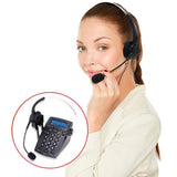 Maxbell Business Office Telephone Headset System Corded Phone with Dial Key Pad - Aladdin Shoppers