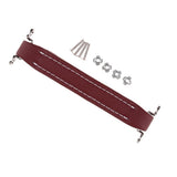Vintage Style Guitar AMP Amplifier Leather Handle with White Stitching and Screws #2, Pack of 1 - Aladdin Shoppers