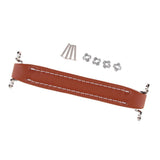 Vintage Style Guitar AMP Amplifier Leather Handle with White Stitching and Screws #5, Pack of 1 - Aladdin Shoppers