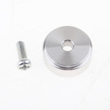 Amplifier Speaker Feet Spikes Mat Fenestrated Pad with 1pcs Screw, 20x10mm, Easily Installed, Silver #1 - Aladdin Shoppers