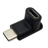 Maxbell Type-c Male to Female Adapter Plug Right Angle Support Charge & Sync Function Converter - Aladdin Shoppers