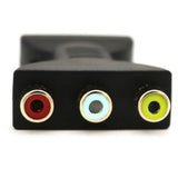 Maxbell Male to 3 RCA Video Audio Adapter AV Converter for 1080P DVD