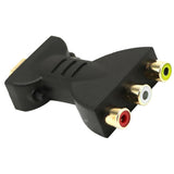 Maxbell Male to 3 RCA Video Audio Adapter AV Converter for 1080P DVD