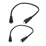 Maxbell Micro HDMI to Micro HDMI Extension Cable Male to Male Adapter Cord 0.3meter - Aladdin Shoppers