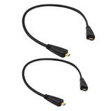 Maxbell Micro HDMI to Micro HDMI Extension Cable Male to Male Adapter Cord 0.3meter - Aladdin Shoppers