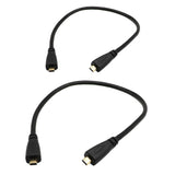 Maxbell Micro HDMI to Micro HDMI Extension Cable Male to Male Adapter Cord 0.3meter - Aladdin Shoppers