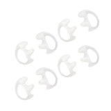 8 Pcs Silicone Earbud For Covert Acoustic Tube Earpiece Walkie Talkie Radio - Aladdin Shoppers
