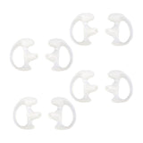 8 Pcs Silicone Earbud For Covert Acoustic Tube Earpiece Walkie Talkie Radio - Aladdin Shoppers