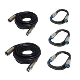 XLR Cable Microphone Lead Male to Female Extension Mic Cable 7.5 Meter