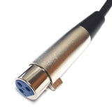 XLR Cable Microphone Lead Male to Female Extension Mic Cable 7.5 Meter
