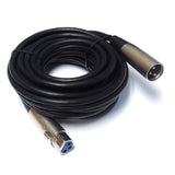 XLR Cable Microphone Lead Male to Female Extension Mic Cable 7.5 Meter