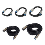 XLR Cable Microphone Lead Male to Female Extension Mic Cable 7.5 Meter