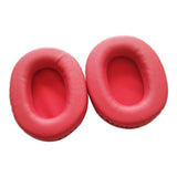 Maxbell 2 Pairs Earpads Ear Pads for Edifier W800BT Headphone Headset Black Red