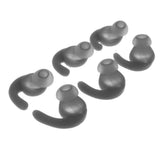 Maxbell 4x3 Pairs Earphone Earbuds Tips Caps Compatible with JBL T280BT Headsets Gray