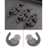 Maxbell 2x3 Pairs Earphone Earbuds Tips Caps Compatible with JBL T280BT Headsets Gray