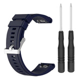 Maxbell 2 Set Soft Silicone Sport Band 20mm Watch Strap Belt for Garmin Fenix5S