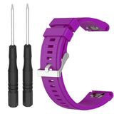 Maxbell 2 Set Soft Silicone Sport Band 20mm Watch Strap Belt for Garmin Fenix5S