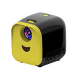 Maxbell Mini Home Movie Theater Projector Portable HD LED Projector (US Plug) Black