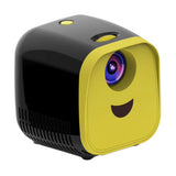 Maxbell Mini Home Movie Theater Projector Portable HD LED Projector (EU Plug) Black