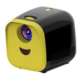 Maxbell Mini Home Movie Theater Projector Portable HD LED Projector (EU Plug) Black