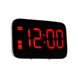 Maxbell Led Projection Alarm Clock Modern Desktop Clock with Voice control Red