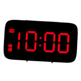 Maxbell Led Projection Alarm Clock Modern Desktop Clock with Voice control Red