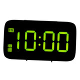 Maxbell Led Projection Alarm Clock Modern Desktop Clock with Voice control Green