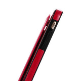 Maxbell Protective Phone Case Cover PU Leather Card Holder for iPhone6G/6S Rose red