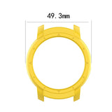 Maxbell Silicone Protector Cover Protector Shell For Ticwatch E2 Smart Watch Yellow