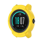 Maxbell Silicone Protector Cover Protector Shell For Ticwatch E2 Smart Watch Yellow