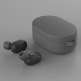 Maxbell Silicone Protective Case Cover For  MI Redmi AirDots Earphone Gray