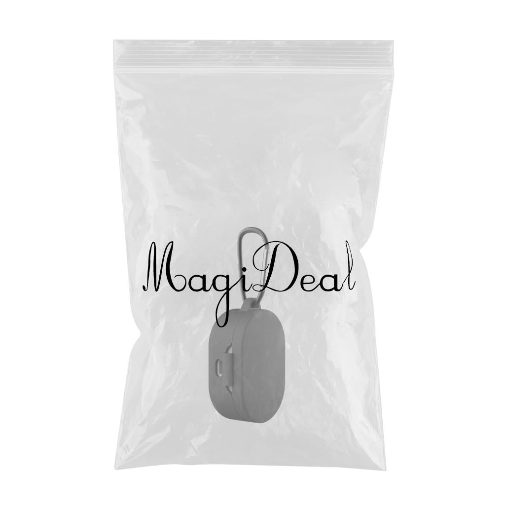 Maxbell Silicone Protective Case Cover For MI Redmi AirDots Earphone Gray