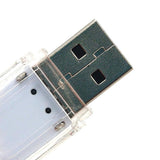 Maxbell Mini Pocket USB LED Night Light 8 LEDs 5V Bulb Lamp for Reading Warm White