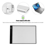 Maxbell A4 LED Graphic Tablet Writing Painting Light Box Tracing Board Copy