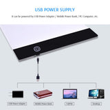Maxbell A4 LED Graphic Stencil Board Tracing Writing Painting Drawing Digitial Pad