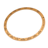 Maxbell Metal Scale Trim Protection Circle for Samsung Galaxy Watch Rose gold-A (42mm)