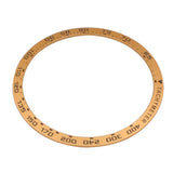 Maxbell Metal Scale Trim Protection Circle for Samsung Galaxy Watch Rose gold-A (46mm)