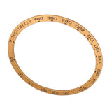 Maxbell Metal Scale Trim Protection Circle for Samsung Galaxy Watch Rose gold-A (46mm)