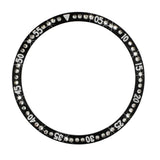 Maxbell Metal Scale Trim Protection Circle for Samsung Galaxy Watch Black-B (42mm)