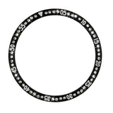 Maxbell Metal Scale Trim Protection Circle for Samsung Galaxy Watch Black-B (42mm)