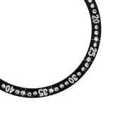 Maxbell Metal Scale Trim Protection Circle for Samsung Galaxy Watch Black-B (42mm)