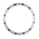 Maxbell Metal Scale Trim Protection Circle for Samsung Galaxy Watch Silver-B (42mm)