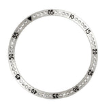 Maxbell Metal Scale Trim Protection Circle for Samsung Galaxy Watch Silver-B (42mm)