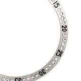 Maxbell Metal Scale Trim Protection Circle for Samsung Galaxy Watch Silver-B (42mm)