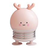 Maxbell Cartoon Creative Mini Night Light Press Spring Switch Bedside Lamp Pink