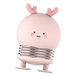 Maxbell Cartoon Creative Mini Night Light Press Spring Switch Bedside Lamp Pink