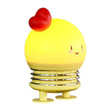 Maxbell Cartoon Creative Mini Night Light Press Spring Switch Bedside Lamp Yellow