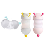 Maxbell Cartoon Caterpillar Led Night Light Folding USB Bedside Lamp Magnetic White